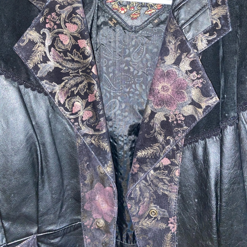 Vintage leather jacket RARE - Picture 5 of 7